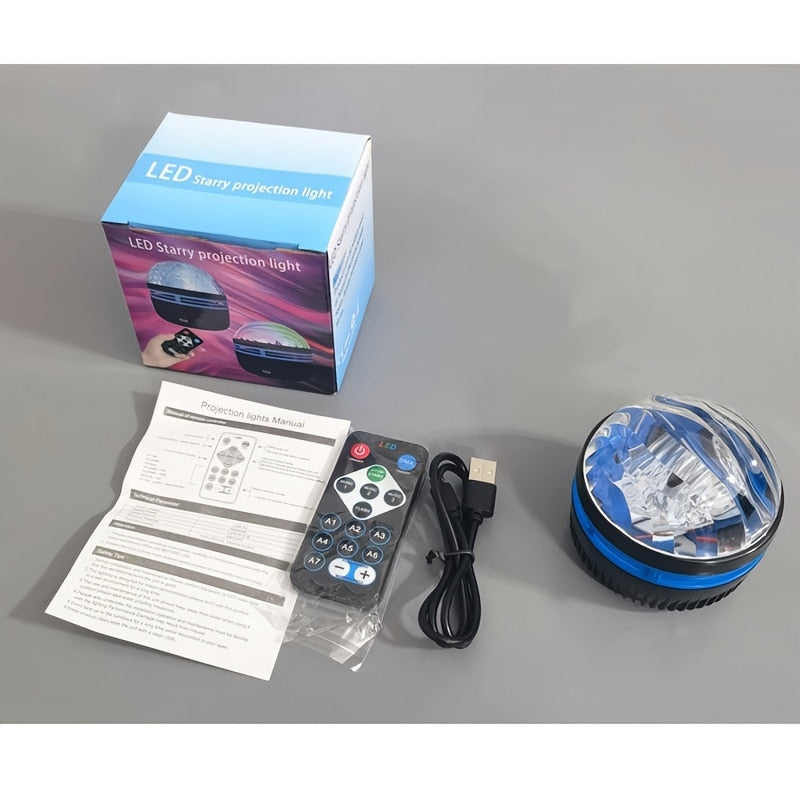 LED Magical Sky Nightlight - Remote Control Projector