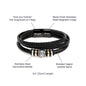 For Time and All Eternity Men's Bracelet