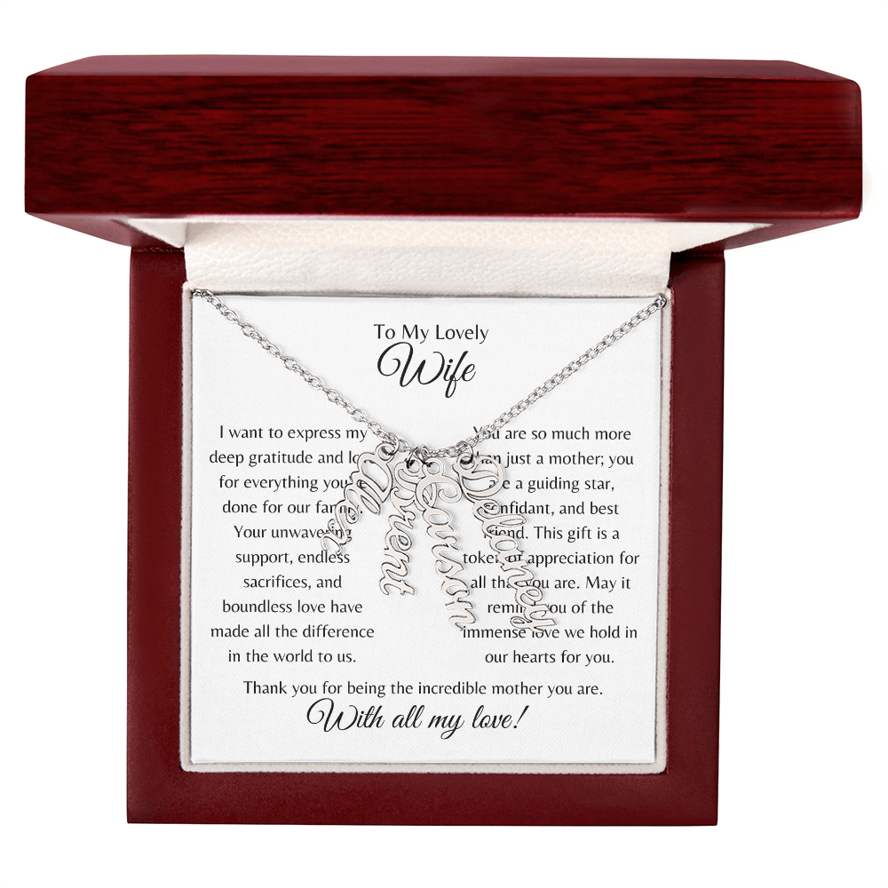 Mother of my Children - Name(s) Necklace