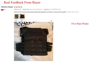 Tactical Body Armor Vest