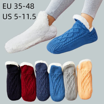 Knitted Slipper Socks