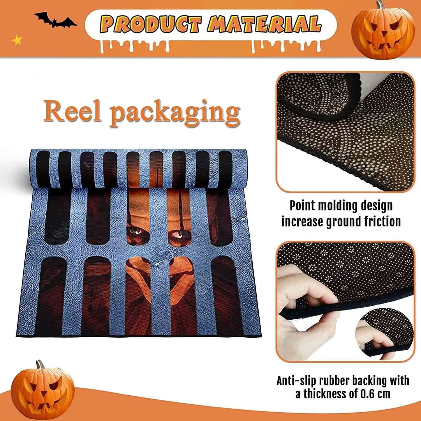 Halloween 3D Doormat