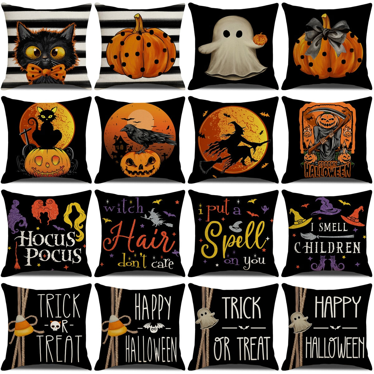 Halloween Pillow Covers