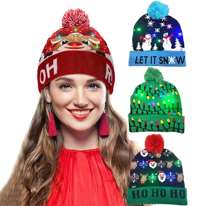 Christmas LED Knit Hat