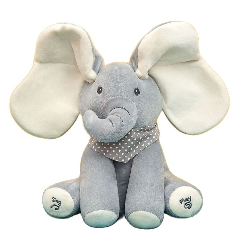 Singing Peek-a-boo Elephant Plush