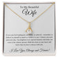 Alluring Necklace - To My Beautiful Wife