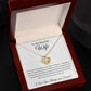 To My Beautiful Wife - Love Knot Necklace